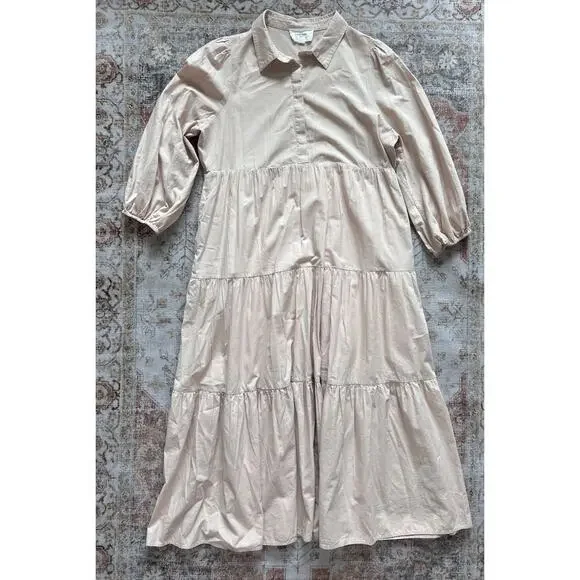 Pomander Place Tuckernuck Sandstone Mabel Maxi Dress Womens Size XL - Picture 2 of 7